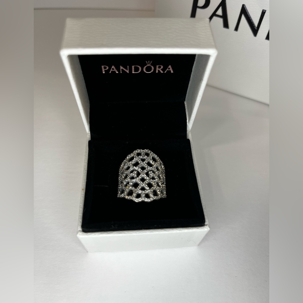 Pandora Silver Ring Size 6, NEW, never worn